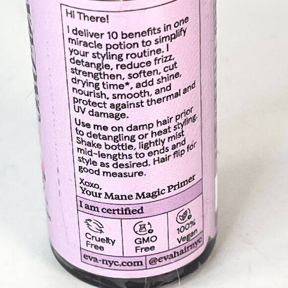 Eva NYC Mane Magic Multibenefit 10-in-1 Primer Spray Travel 1 fl oz 30ml New - Picture 8 of 8